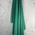 Turquoise green silk satin backed crêpe fabric coupon 1,50m or 3m x 1,25m