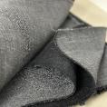 Mottled grey Reversible cashmere silk and linen fabric coupon  3m x 1.50m