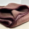 Reversible cashmere fabric coupon beige burgundy mottled 3m x 1.50m