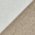Mottled off white and gold Reversible cashmere fabric coupon  3m x 1.50m
