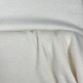 Off-white recycled polyester fleece fabric coupon 1,50m or 3m x 1,50m