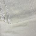 Viscose and silk off-white velvet fabric coupon 1.50 or 3m x 1.40m