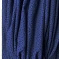 Blue embroidery anglaise fabric coupon 1m50 or 3m x 1,40m