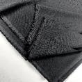 Coupon of black silk and viscose crepe fabric 1,50m or 3m x 1,40m
