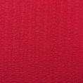 Red embossed silk voile fabric coupon 3m x 1,40m