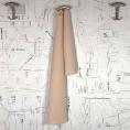 Coupon of pink beige polyester crepe fabric 1,50m or 3m x 1,40m