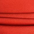 Coupon of orange polyester crepe fabric 1,50m or 3m x 1,40m