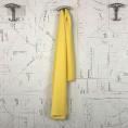 Coupon of imperial yellow polyester crepe fabric 1,50m or 3m x 1,40m