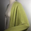 Lime green recycled polyester fleece fabric coupon 1,50m or 3m x 1,50m
