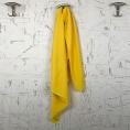 Coupon of cotton lemon yellow cotton poplin fabric 3m x 1,40m