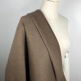 Walnut brown cashmere fabric coupon 1m50m or 3m x 1,40m