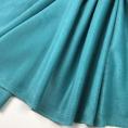 Turquoise green velvety polyamide coating fabric coupon 1,50m or 3m x 1m40