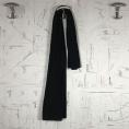 Black cotton jersey fabric coupon 1m50 or 3m x 1,50m