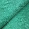 Emerald green basketweave linen and silk fabric coupon 1.50m or 3m x 1.40m