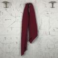 Cotton and viscose burgundy reps fabric coupon 3m x 1,40m