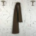 Coupon of brown cotton twill fabric 1,50m or 3m x 1,40m