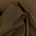 Coupon of brown cotton twill fabric 1,50m or 3m x 1,40m
