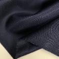 Dark navy silk twill fabric coupon 2m or 4m x 0,90m