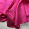 Neon pink silk twill fabric coupon 2m or 4m x 0,90m