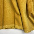 Mustard yellow milleraies cotton velvet fabric coupon 3m or 1m50 x 1.40m
