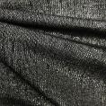Linen and black lurex glitter fabric coupon 1,50m or 3m x 1,40m