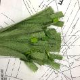 Invisible zipper pistachio green color 45 cm