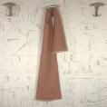 Coupon of wool and linen and orange/beige mottled wool fabric coupon 1,50m ou 3m x 1,40