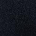 Coupon of navy blue textured polyester crepe fabric 1,50m or 3m x 1,40m