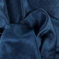 Viscose and acetate navy blue satin crepe fabric coupon 1,50m or 3m x 1,30m