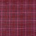 Coupon de tissu draperie en laine à carreaux dans les tons de rose 3m x 1,50m