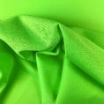 Fluorescent green bird's eye polyester fabric coupon 1,50m or 3m x 1,40m
