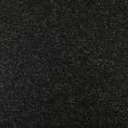 Coupon of fabric in double flannel wool anthracite gray wool chiné 3m x 1.50m