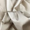 Polyester satin and elastane fabric coupon in pebble color 1,50m or 3m x 1,40m