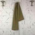 Coupon of khaki green non-stretch cotton jersey fabric 1,50m or 3m x 1,30m