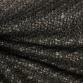 black coated wool mat fabric coupon 1,50m ou 3m x 1,40m