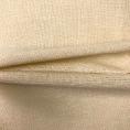 Linen fabric coupon irregular weave beige 1.50 or 3m x 1.40m