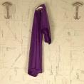 Coupon of silk twill satin fabric in purple 3m x 0,90m