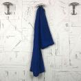 Royal blue satin silk chiffon fabric coupon 1,50m ou 3m x 1,40m