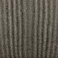 Coupon of striped cotton and wool fabric in grey tones 1,50m ou 3m x 1,40m