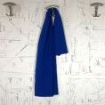 Coupon of electric blue polyester canvas fabric 1,50m or 3m x 1,50m