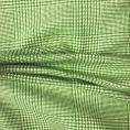 Cotton twill fabric coupon with green prince of gall motifs 1,50m or 3m x 1,40m