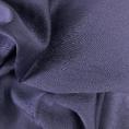 Lightly crumpled linen and viscose navy blue reversible fabric coupon 1,50m or 3m x 1,40m
