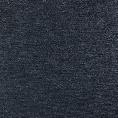 coupon of reversible navy blue and black mottled wool blend twill fabric 3m x 1.50m