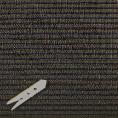 Coupon of brown and blue checked cotton and wool fabric 1,50m ou 3m x 1,50m