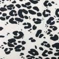 Fabric coupon in mixed cotton canvas style Dalmatian 1m50 or 3m x 1.40m