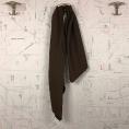 Cotton canvas and spandex fabric coupon chocolate color 3m x 1.40m