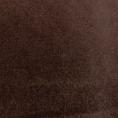 Fabric coupon in smooth brown cotton velvet 1,50m or 3m x 1,40m
