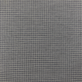 Grey cotton poplin fabric coupon with mini checks 2m x 1,40m