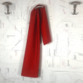 Bright red cotton poplin fabric coupon 1m50 or 3m x 1,40m