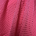 Barbie pink striped viscose blend fabric coupon 1,50m ou 3m x 1,40m